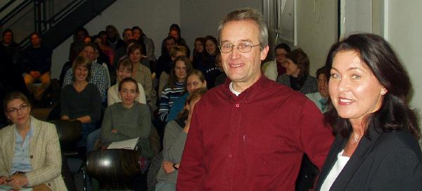 Gastvortrag vor vollem Haus